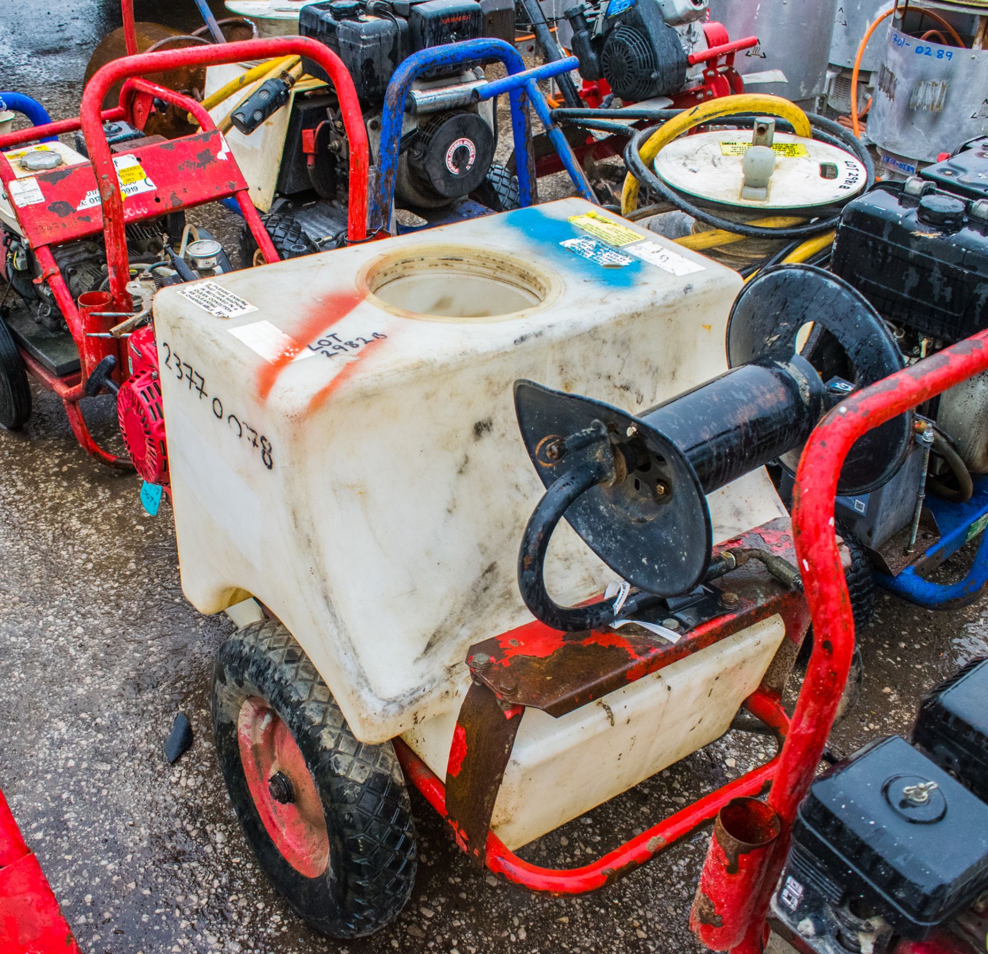 Demon petrol driven pressure washer ** Parts missing **