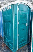 Plastic portable site toilet