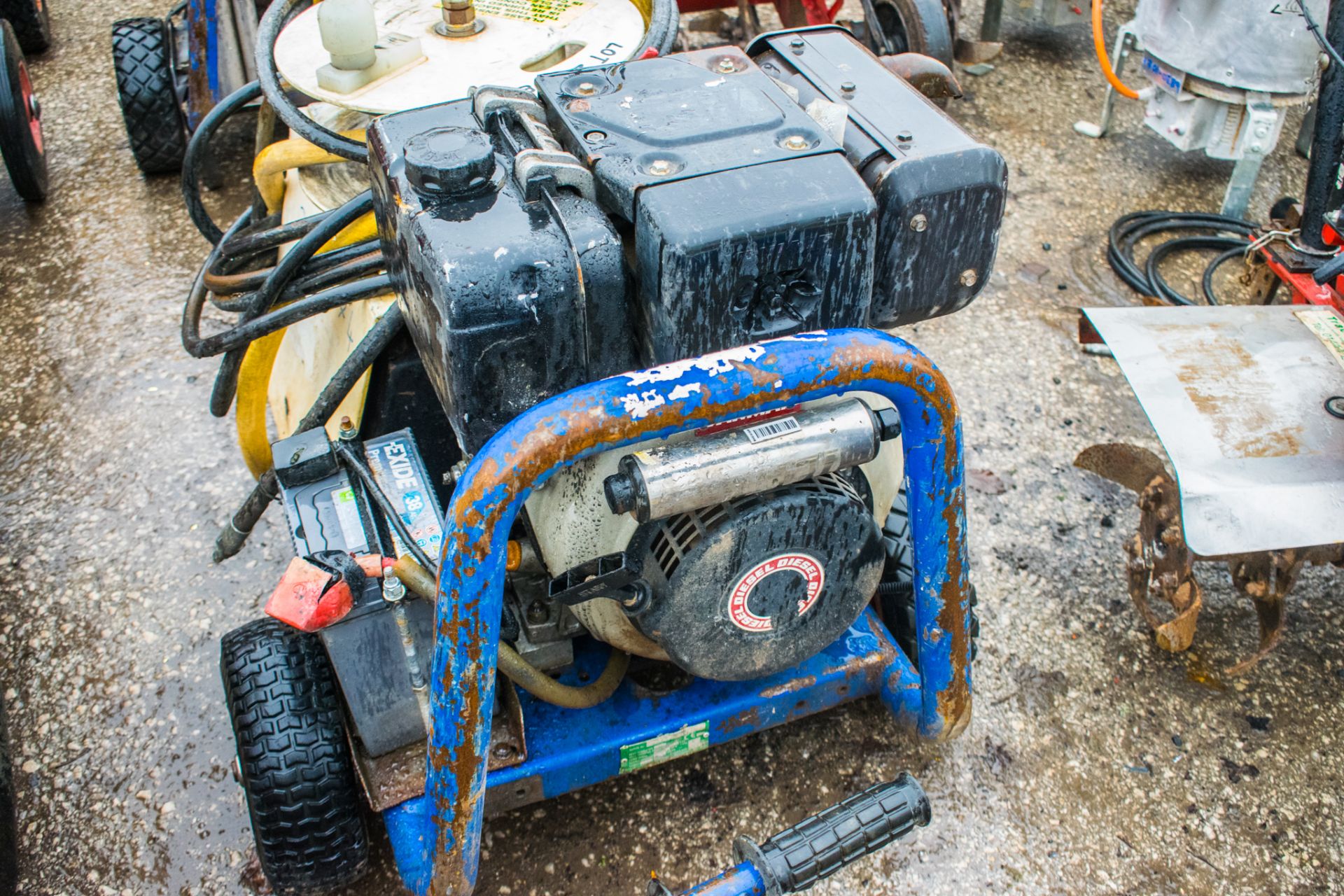 Brendon diesel driven pressure washer - Image 2 of 2