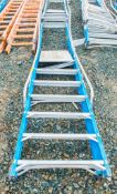 8 tread glass fibre framed step ladder 1508-0039