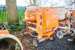 Belle diesel driven electric start site mixer