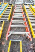 10 tread glass fibre framed step ladder