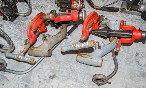 2 - Ridgid pipe threader pipe cutter/de-burring attachments