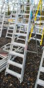 8 tread aluminium step ladder 1207-0807