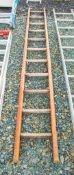 Timber ladder