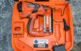 Paslode IM65 cordless nail gun c/w charger, battery & carry case