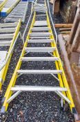 8 tread glass fibre framed step ladder A723666