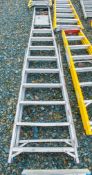 10 tread aluminium step ladder