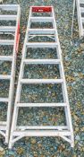 8 tread aluminium step ladder 1609-LYT0151