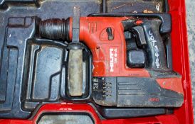 Hilti TE6 cordless SDS rotary hammer drill c/w carry case ** No charger or battery **
