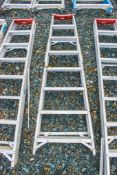 8 tread aluminium step ladder