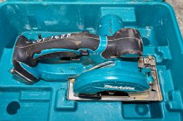 Makita cordless circular saw c/w carry case ** No battery or charger **
