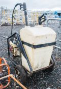 Petrol driven pressure washer