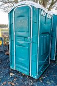 Plastic portable site toilet