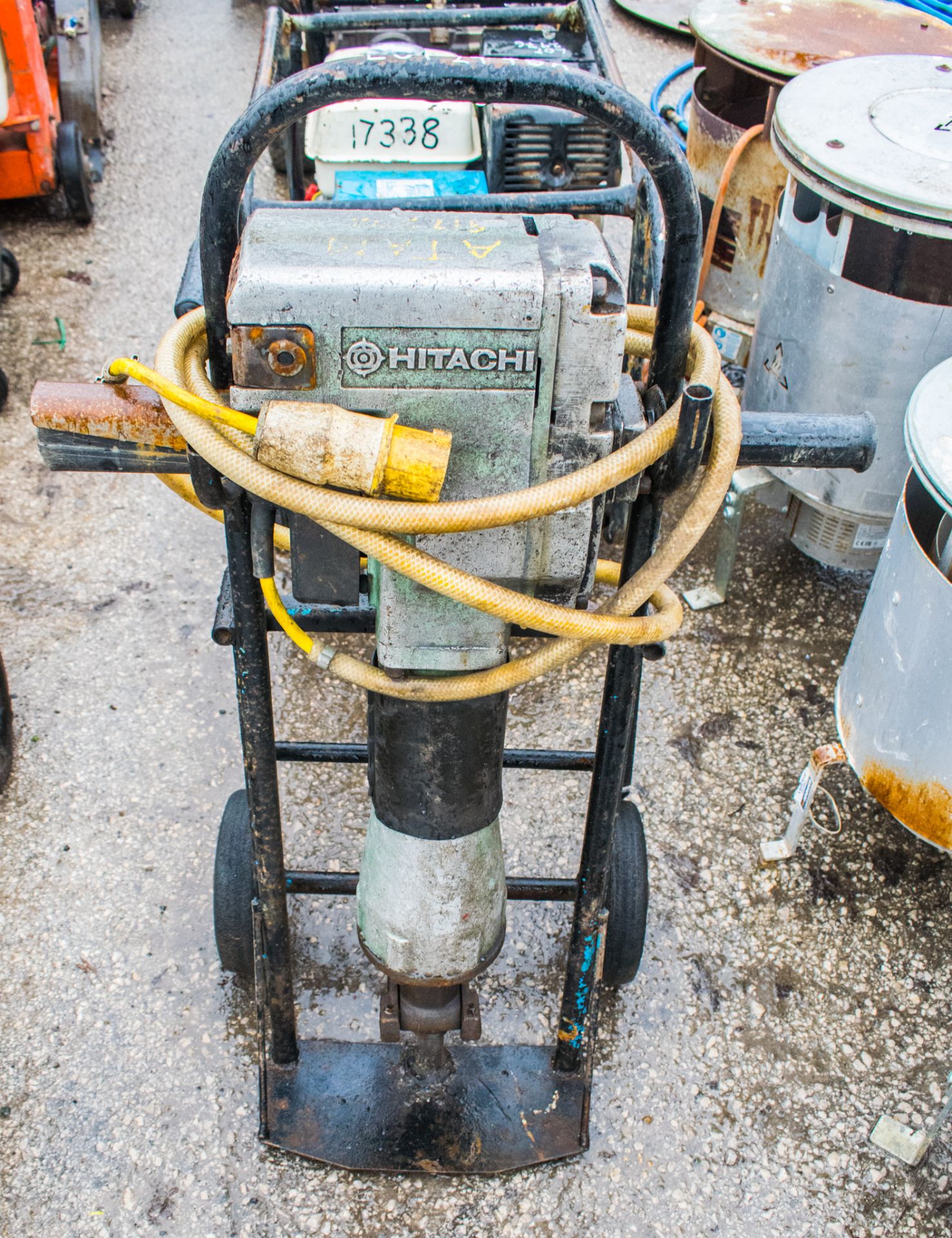 Hitachi 110v breaker c/w trolley