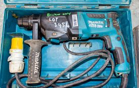 Makita HR2610 SDS hammer drill c/w carry case