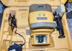 Topcon RL-H3A rotating laser c/w receiver & carry case