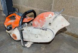 Stihl TS410 petrol driven cut off saw 0227 A488 ** Pull cord missing **