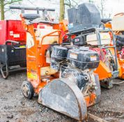 Husqvarna S400 LV petrol driven road saw ** Pull start missing **