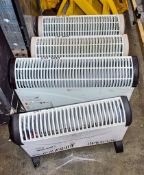 4 - 240v convection heaters