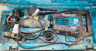 Makita HM1214C 110v breaker c/w carry case ** In disrepair **
