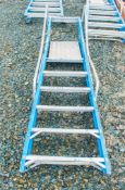 6 tread glass fibre framed step ladder