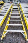 7 tread glass fibre framed step ladder