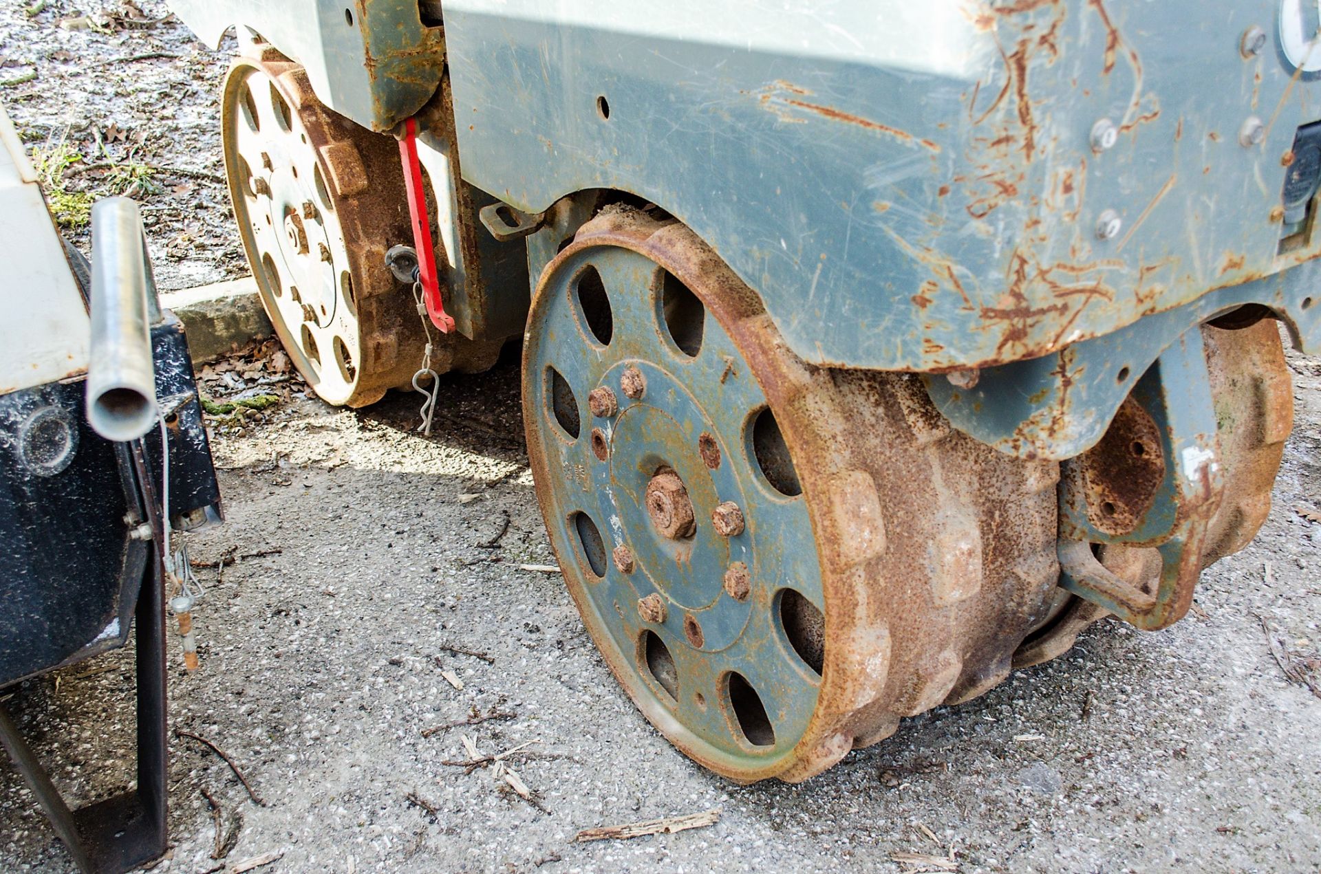 Wacker Neuson RTXSC2 double drum trench rollers c/w remote control Year: 2014 A642068 - Image 6 of 10