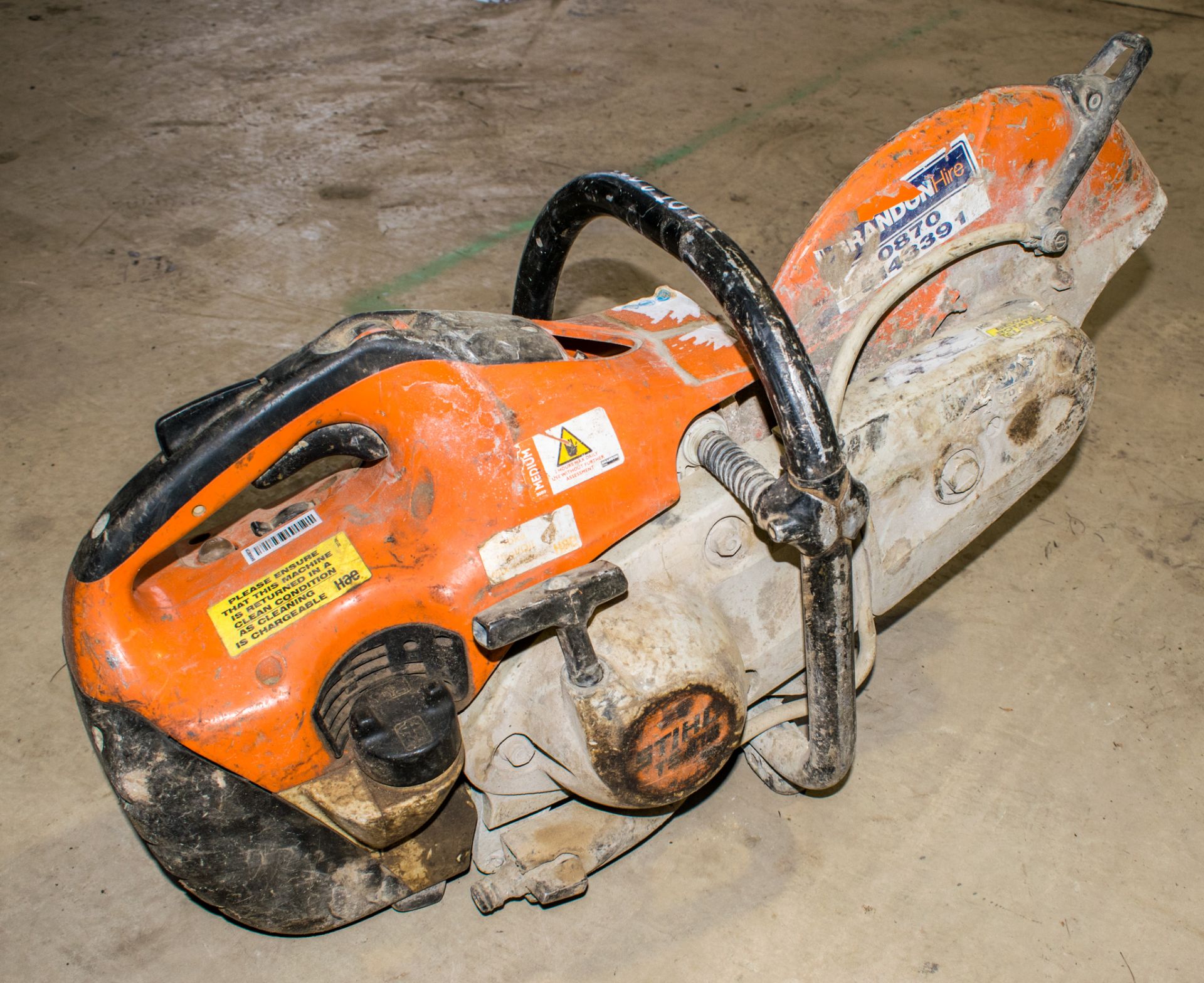 Stihl TS410 petrol driven cut off saw - Image 2 of 2