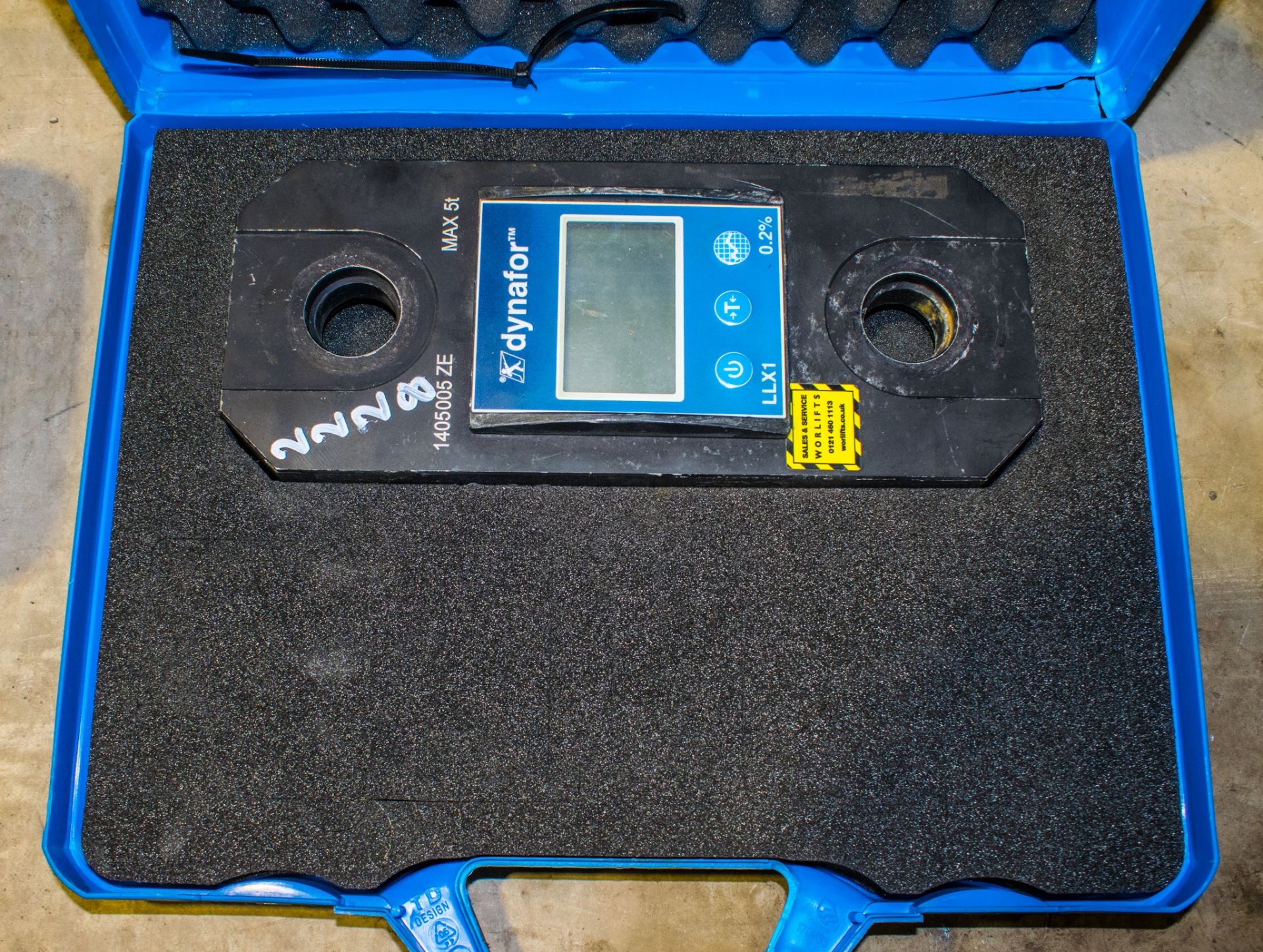 Dynafor 5 tonne tension meter c/w carry case A662103