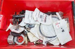 Box of Ridgid spares as photographed