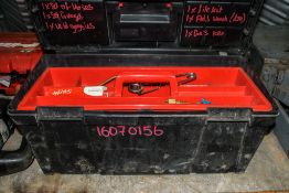 Gas welding kit c/w carry case