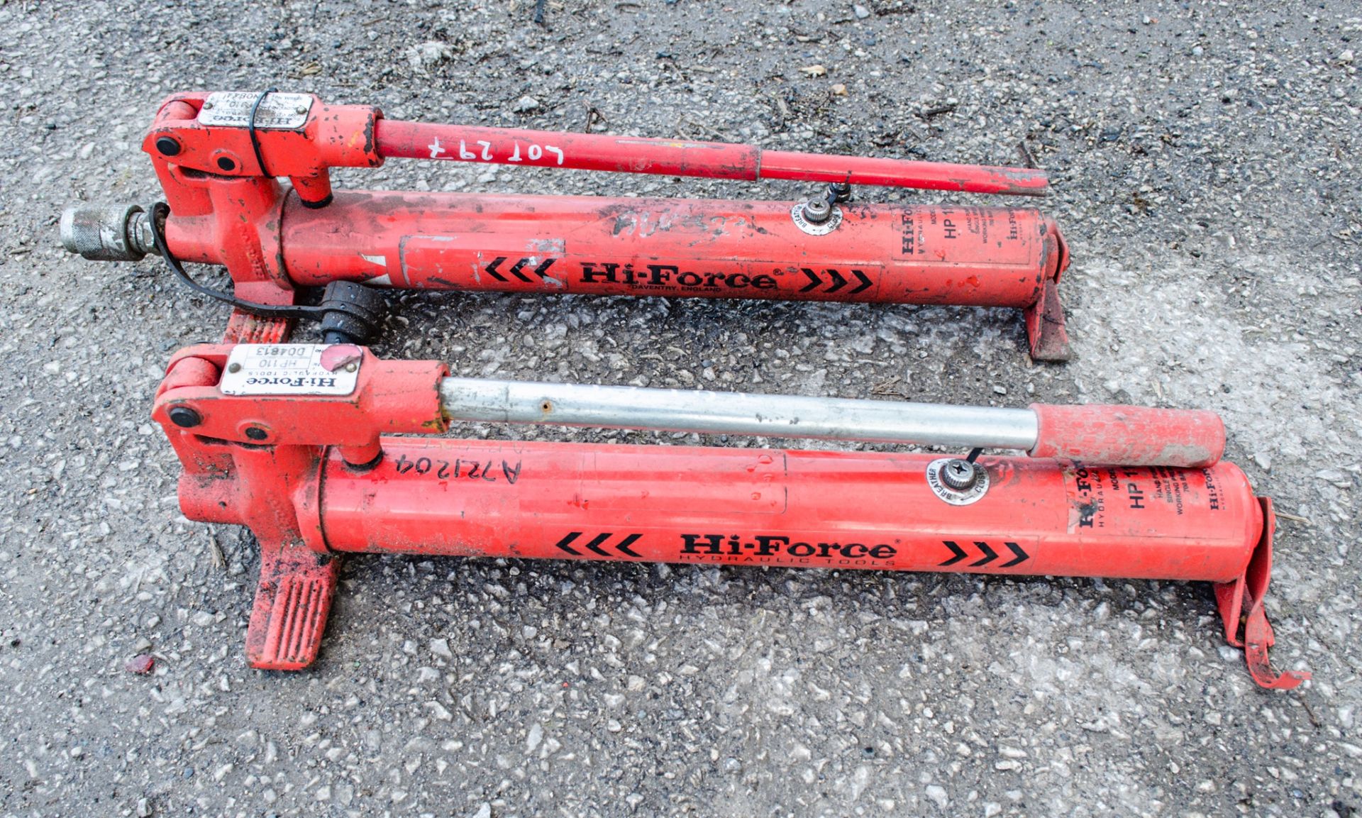 2 - Hiforce HP110 hydraulic pump A721204