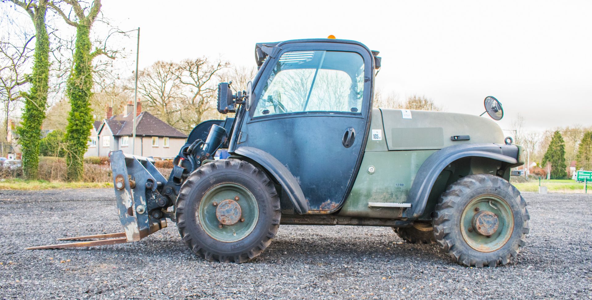 JCB 524 - 50 5 metre telescopic handler  Year: 2007 S/N: 1417221 Recorded Hours: 2999 Ex MOD - Image 7 of 20