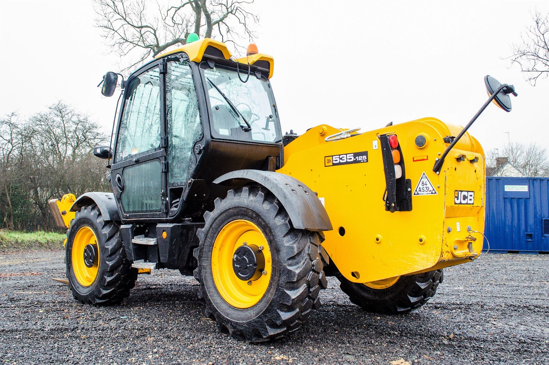 JCB 535-125 Hi-Viz 12.5 metre telescopic handler Year: 2018 S/N: 2573293 Recorded Hours: 3651 c/w - Image 4 of 20