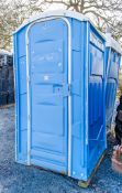 Plastic portable toilet