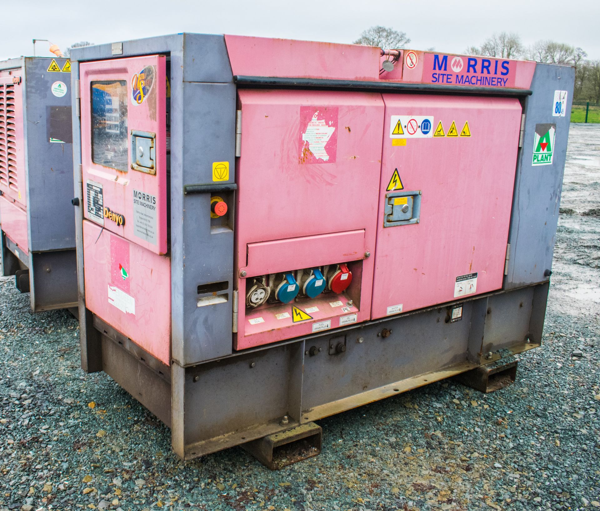 Denyo 25 USE 25 kva diesel driven generator Year: 2012 S/N: 3861359 Recorded Hours: 15150 A628530