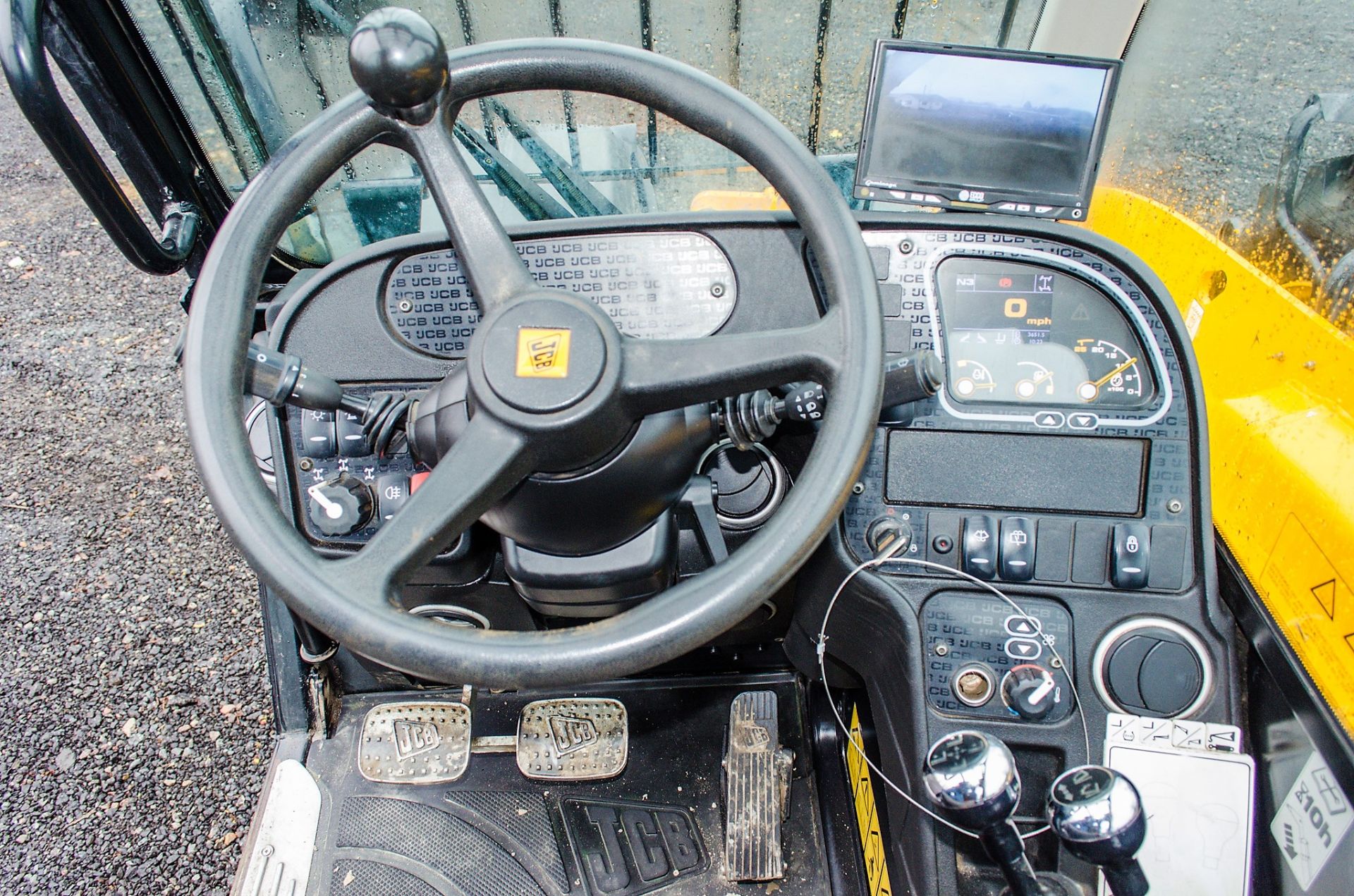 JCB 535-125 Hi-Viz 12.5 metre telescopic handler Year: 2018 S/N: 2573293 Recorded Hours: 3651 c/w - Image 19 of 20