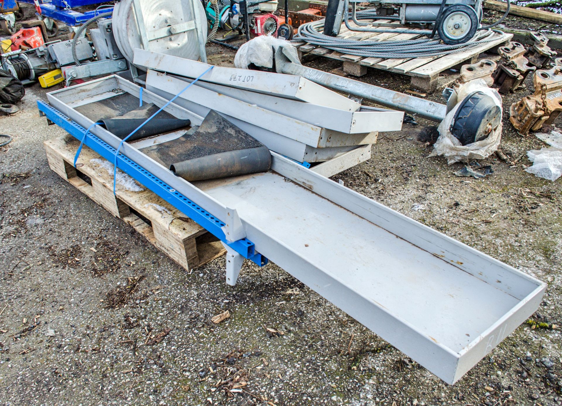 Dismantled van racking