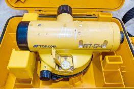 Topcon AT-G4 auto level dumpy level c/w carry case