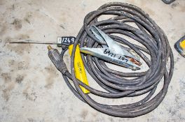 Arc Welding lead, torch & earth cable