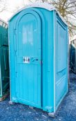 Plastic portable toilet