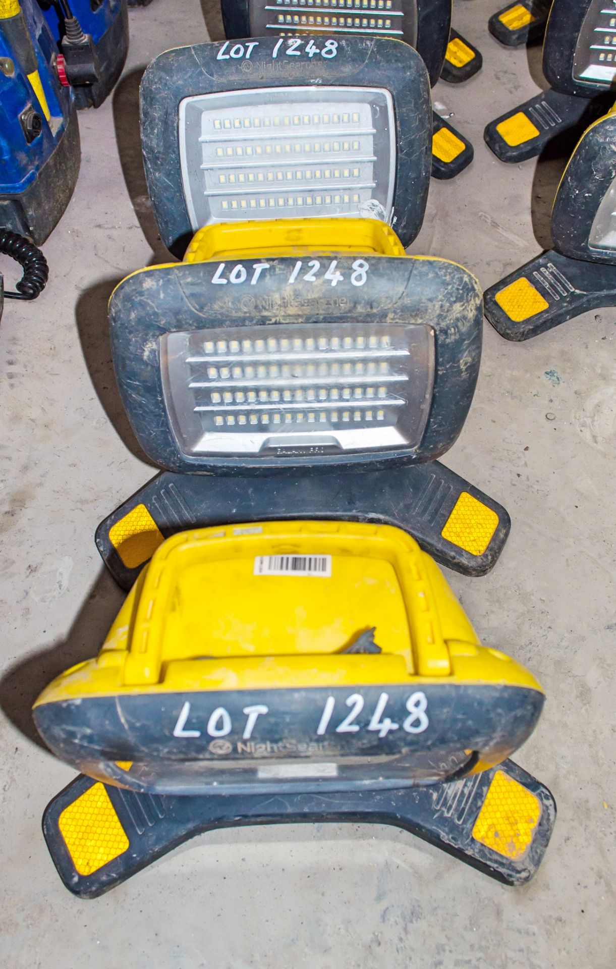 3 - cordless LED inspection/site lights ** No chargers **
