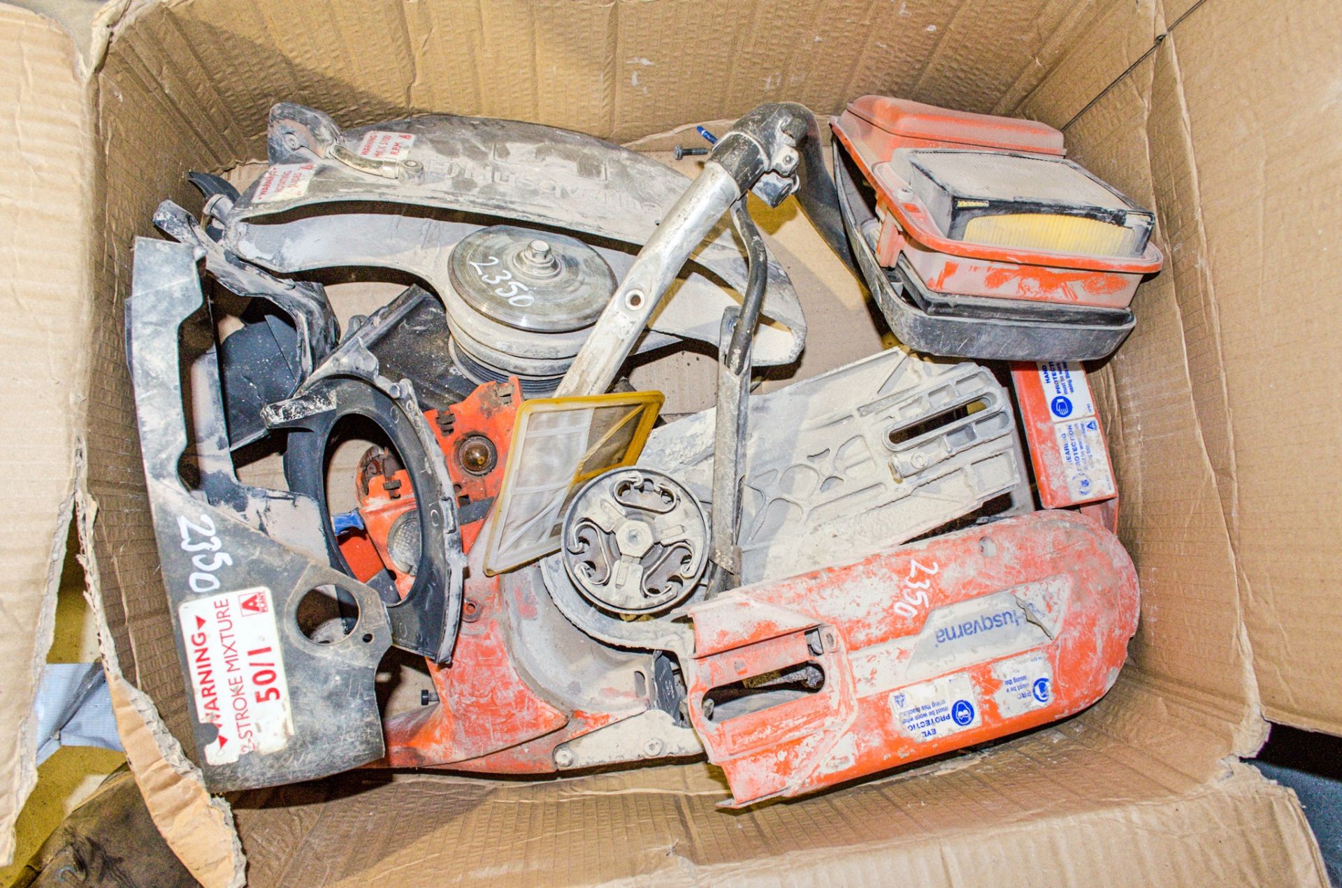 Husqvarna petrol driven cut off saw