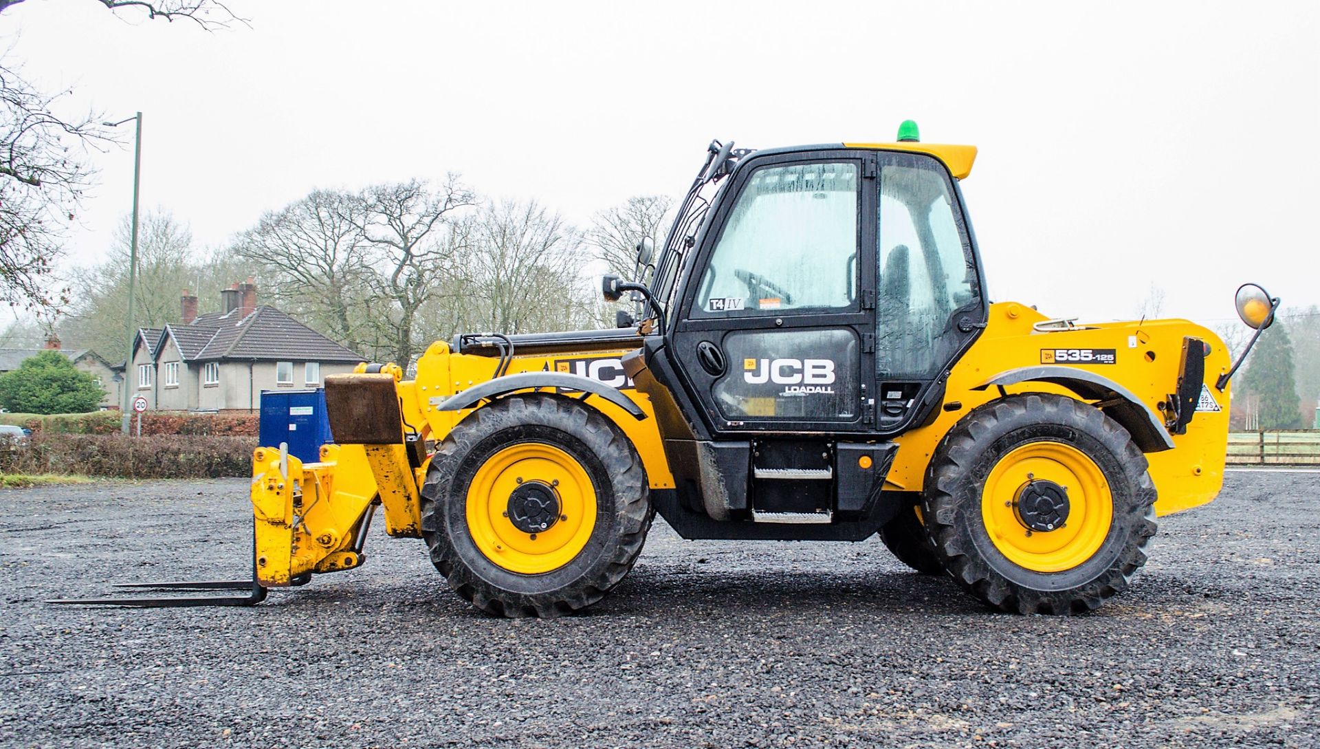 JCB 535-125 Hi-Viz 12.5 metre telescopic handler Year: 2018 S/N: 2726504 Recorded Hours: 3258 c/w - Image 7 of 22