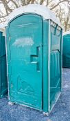 Plastic portable toilet