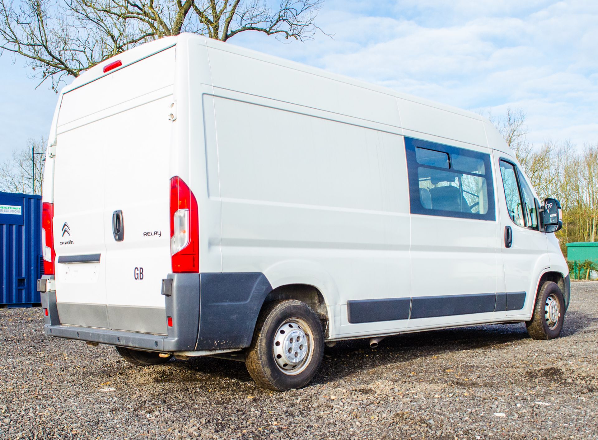 Citroen Relay 35 CLM 2.2 diesel driven 9 seat crew cab panel van Ex MOD  Vin number: - Image 3 of 23