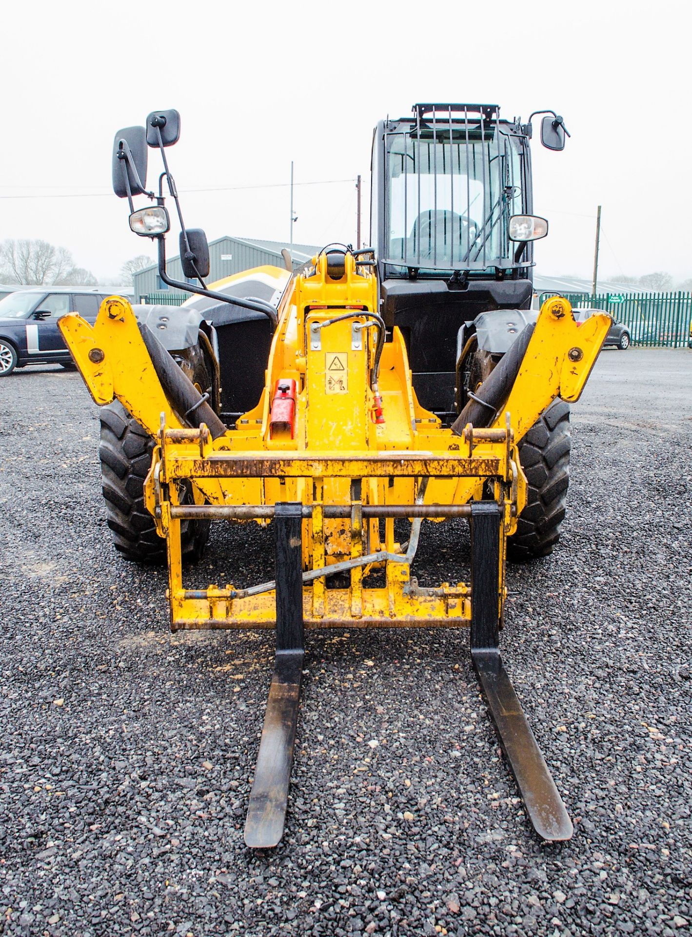 JCB 535-125 Hi-Viz 12.5 metre telescopic handler Year: 2018 S/N: 2726504 Recorded Hours: 3258 c/w - Image 5 of 22