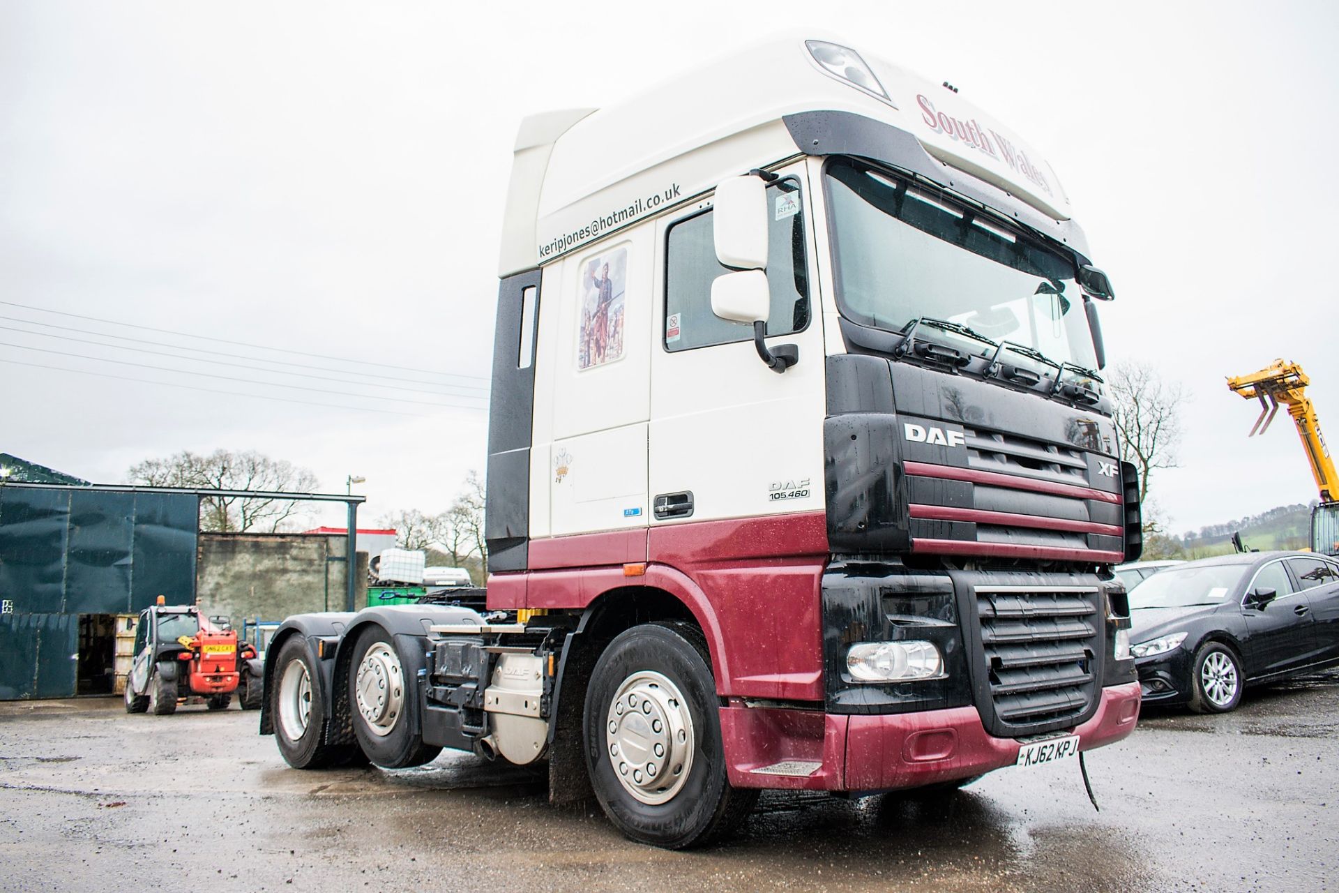 DAF 105.460 6x2 manual tractor unit Registration Number: KJ62 KPJ Date of Registration: 10/03/2014 - Image 2 of 19