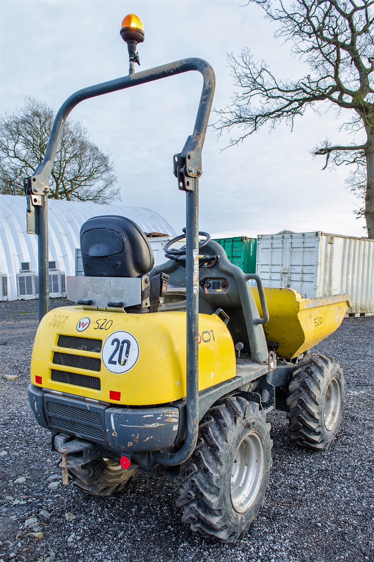 Wacker Neuson 1 tonne hi-tip dumper Year: 2016 S/N: PAL00726 Recorded Hours: 11253 DPR020 - Image 3 of 19